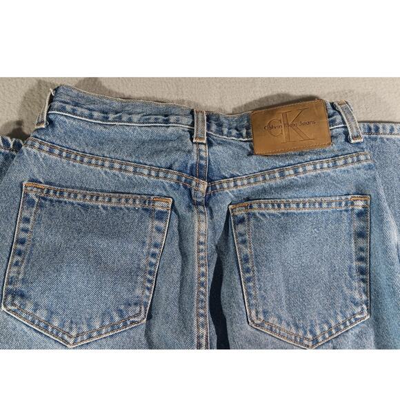 Vintage 90s Calvin Klein Jeans Women’s Size 4 High Rise Straight Leg USA Made - Picture 6 of 6